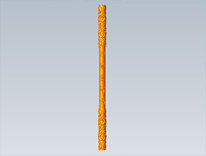 玫瑰花紐扣電腦模型雕刻圖_電腦玉石雕刻機廠家