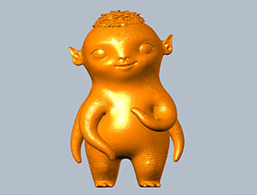 胡巴立體擺件電腦雕刻模型圖_電腦玉石雕刻機廠