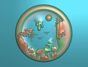 花件翡翠雕刻圖紙_電腦數控玉石雕刻機廠家