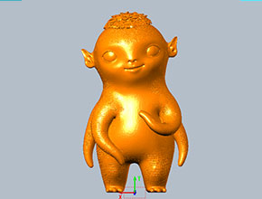 胡巴立體玉石雕刻模型圖紙_電腦數控玉石雕刻機