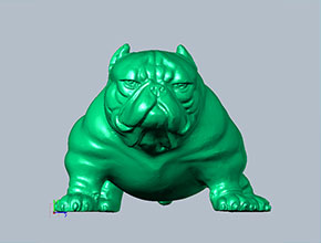 沙皮狗擺件工藝品雕刻模型圖_電腦數控玉雕雕刻