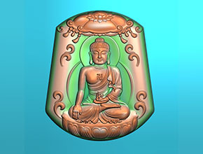 八大守護神大日如來玉石精雕機圖紙_電腦數控玉