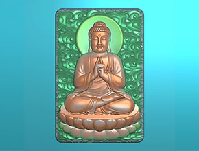 阿彌陀佛 玉石雕刻機精雕圖紙下載_享刻數控雕刻