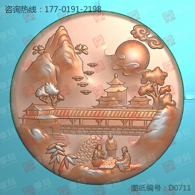 山水牌系列玉石雕刻機電腦雕刻圖紙