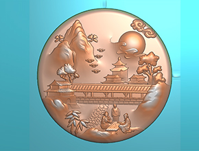 山水牌系列玉石雕刻機電腦雕刻圖紙_享刻數控雕