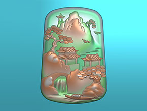 山水牌系列玉石雕刻機電腦雕刻圖紙_享刻玉石雕