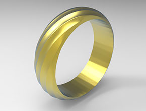 水紋手鐲電腦首飾雕刻圖模型圖_享刻數控雕刻機