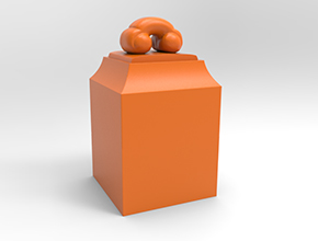 印章印扭立體四軸雕刻模型精雕圖_享刻數控雕刻