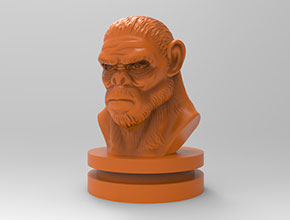 金剛頭像玉石電腦雕刻精雕圖紙_享刻數控雕刻機