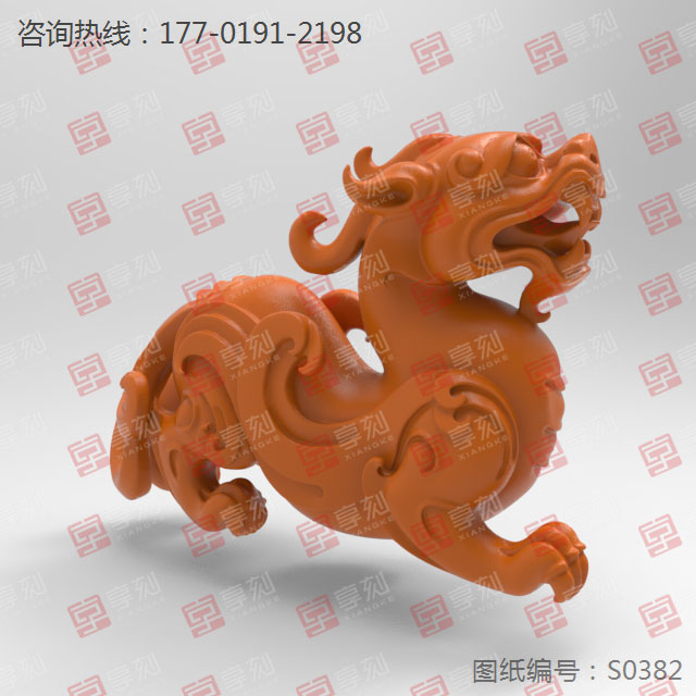 貔貅擺件玉石玉雕電腦雕刻機圖紙