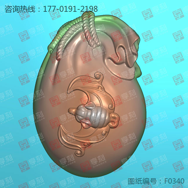 福袋吊墜玉雕圖紙_自己在家加工玉石設(shè)備