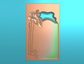 硯臺系列精雕圖電腦雕刻圖紙_玉石加工全套設備