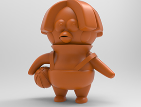 雞你太美立體卡通模型雕刻模型_玉石雕刻機(jī)