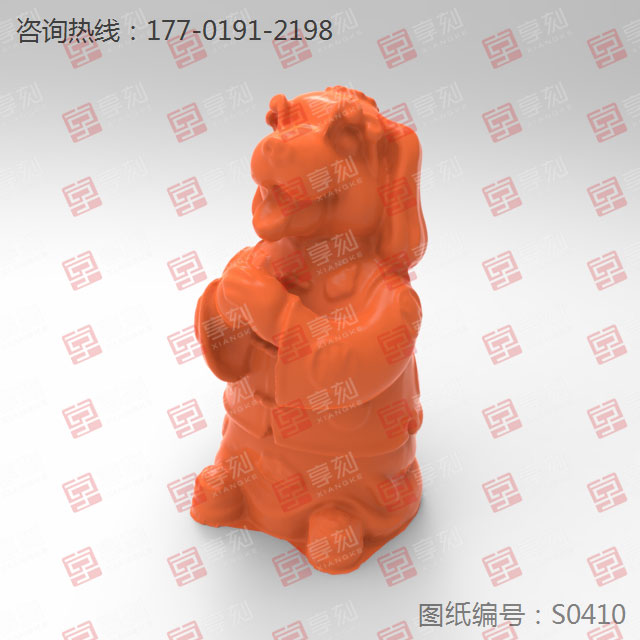 十二生肖狗立體玉石雕刻圖_玉石雕刻工具廠家