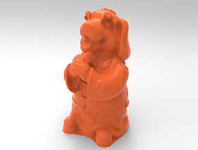 十二生肖狗立體玉石雕刻圖_玉石雕刻工具廠家