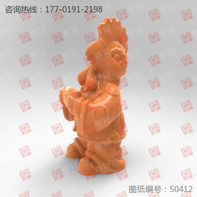 十二生肖雞立體玉石雕刻圖_玉石雕刻工具廠家