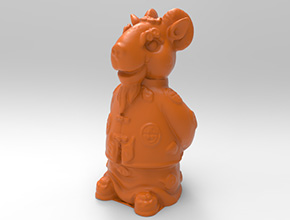 十二生肖羊立體玉石雕刻圖_玉石雕刻工具廠家