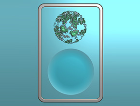 硯臺電腦雕刻精雕圖_玉石雕刻工具廠家