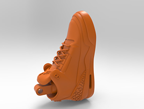 AJ鞋子模型電腦精雕圖紙_玉石雕刻工具廠家