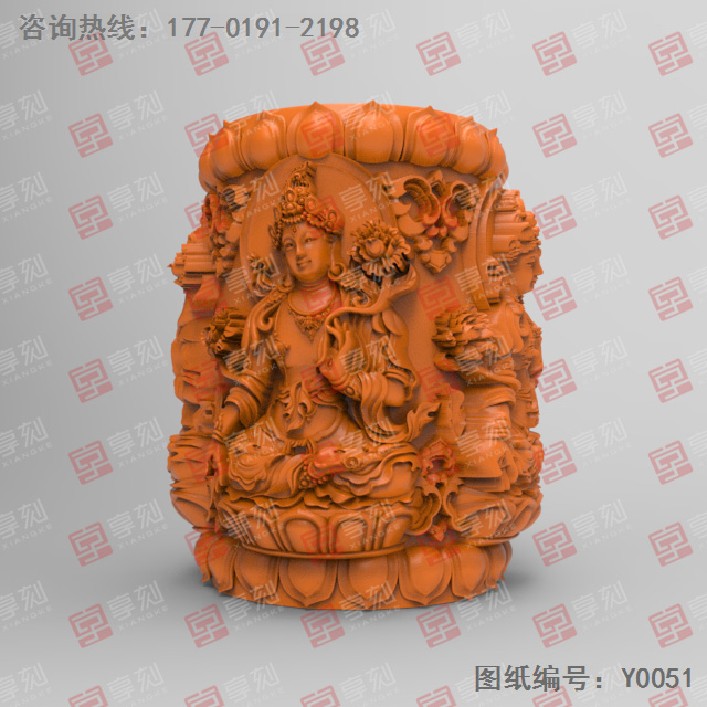 度母勒子工藝品佛像雕刻模型圖紙_玉石雕刻工具廠家