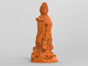 媽祖娘娘佛像立體模型圖紙玉雕圖_玉石雕刻工具