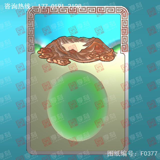 硯臺電腦精雕模型圖紙_硯臺雕刻工具廠家