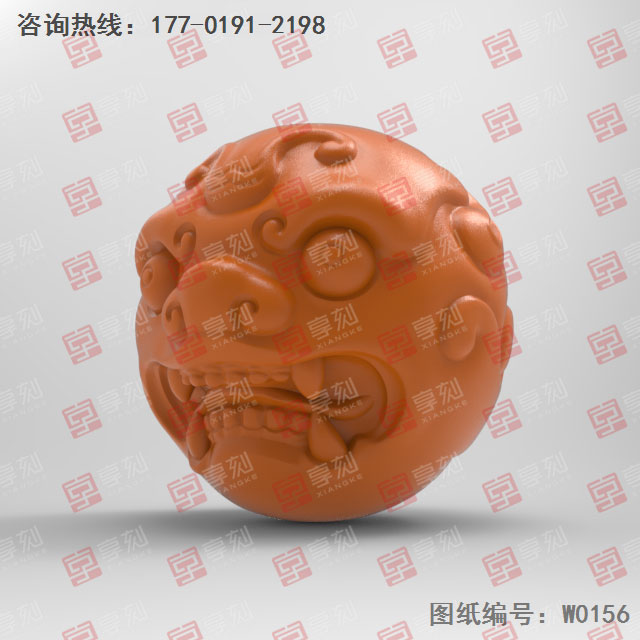 獸珠玉石木材珠子電腦精雕圖紙_玉石雕刻機(jī)廠家