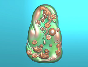 鴛鴦?dòng)袷娔X精雕圖紙_玉石雕刻機(jī)廠家