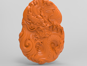 龍牌翡翠電腦精雕圖紙_五軸玉石雕刻機廠家