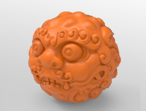 龍珠子手串模型精雕圖紙_五軸雕刻機(jī)廠家