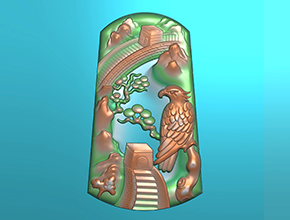 玉石老鷹牌子電腦精雕機(jī)圖紙_五軸雕刻機(jī)廠家