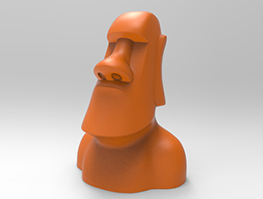 魔艾石像立體模型圖紙_五軸雕刻機廠家