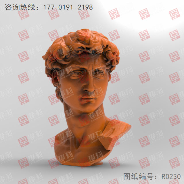 人物雕塑3d立體STL模型圖紙_五軸玉石雕刻機(jī)廠家