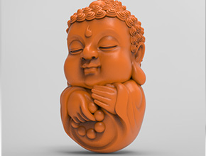 小如來佛玉石3d立體模型圖紙_五軸玉石雕刻機廠