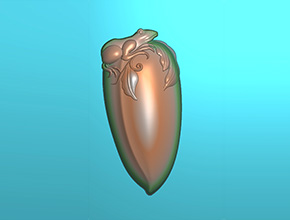 福娃吊墜玉石電腦精雕圖_翡翠雕刻機(jī)廠家