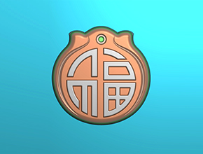 小平安牌玉石雕刻電腦圖紙_享刻玉石雕刻機(jī)