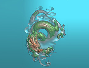龍牌玉石雕刻電腦圖紙_享刻玉石雕刻機(jī)