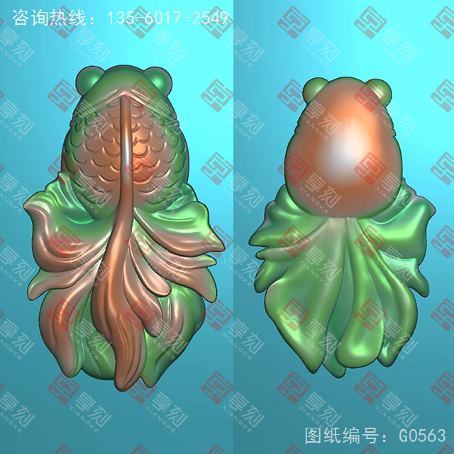 金銀吊墜玉石雕刻電腦圖紙_享刻玉石雕刻機(jī)