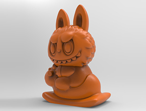 卡巴拉布布電腦3d模型圖stl_享刻五軸雕刻機