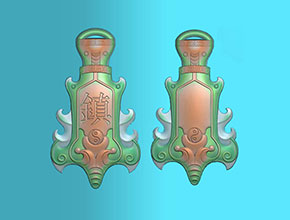 仿古鎮(zhèn)魔劍玉石電腦雕刻圖紙_享刻玉石雕刻機(jī)