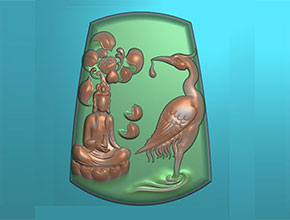 無相佛玉石電腦數(shù)控精雕圖紙_享刻玉石雕刻機