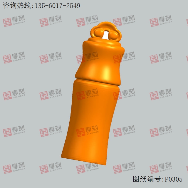 竹節印章玉石電腦3d立體模型圖紙_五軸玉石雕刻機廠家