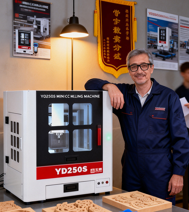 YD250S 四軸桌面精雕機